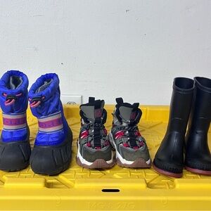 Set of Three Pairs of Boots